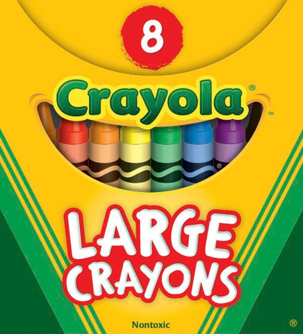 Beginners Crayons, Item Number 007542